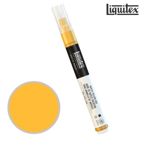 8599 086 　リキテックスマーカーワイド　　ネープルズイエローヒュー　　　