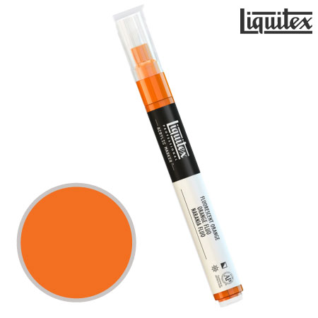 8599 093 　リキテックスマーカーワイド　　蛍光オレンジ　　　