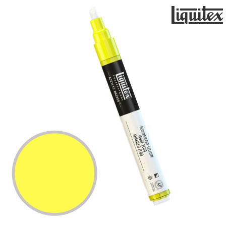 8599 094 　リキテックスマーカーワイド　　蛍光イエロー　　　