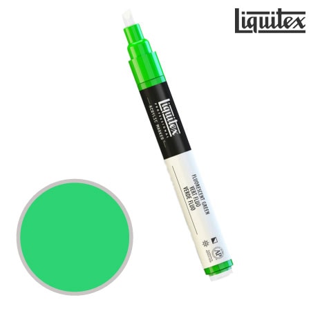 8599 095 　リキテックスマーカーワイド　　蛍光グリーン　　　