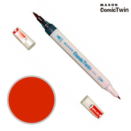 まーみん様 コミックツイン単色 4 バーミリオン | マクソンマーカー | 書画