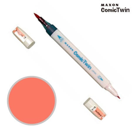 　コミックツイン単色　１８　　サーモンレッド　　　