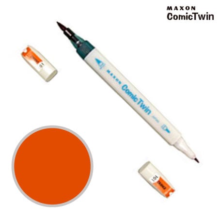 　コミックツイン単色　１０１　　オレンジ　　　