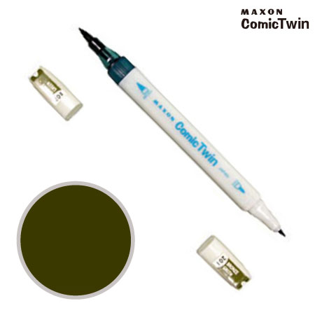 　コミックツイン単色　２０１　　ブロンズグリーン　　　