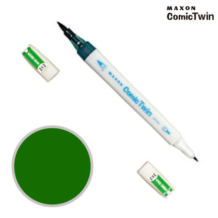 　コミックツイン単色　２１２　　ビビットグリーン　　　