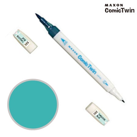 　コミックツイン単色　３０５　　ターコイズブルー　　　