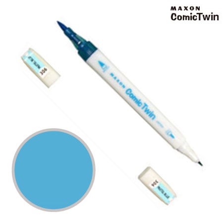 　コミックツイン単色　３０６　　パステルブルー　　　