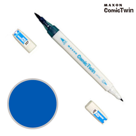 　コミックツイン単色　３０７　　セルリアンブルー　　　