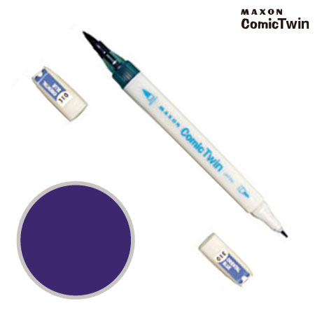 　コミックツイン単色　３１０　　オリエンタルブルー　　　