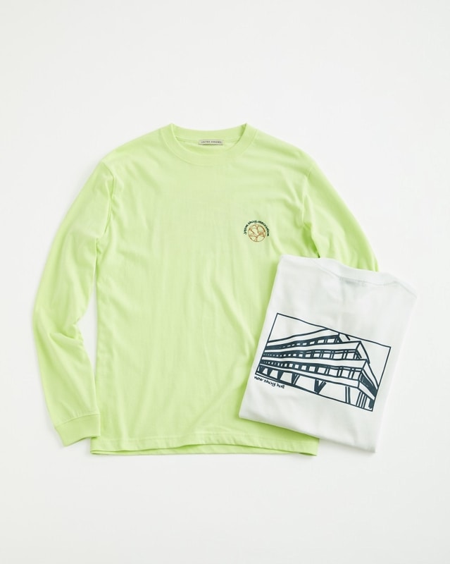 UNITED ARROWS コラボ ロングＴシャツ　ホワイト