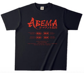 第3回AbemaTVトーナメント　将棋　Tシャツ　Lサイズ　３枚セット ABEMAトーナメント2025 決勝トーナメント Tシャツ 黒 | 公益社団