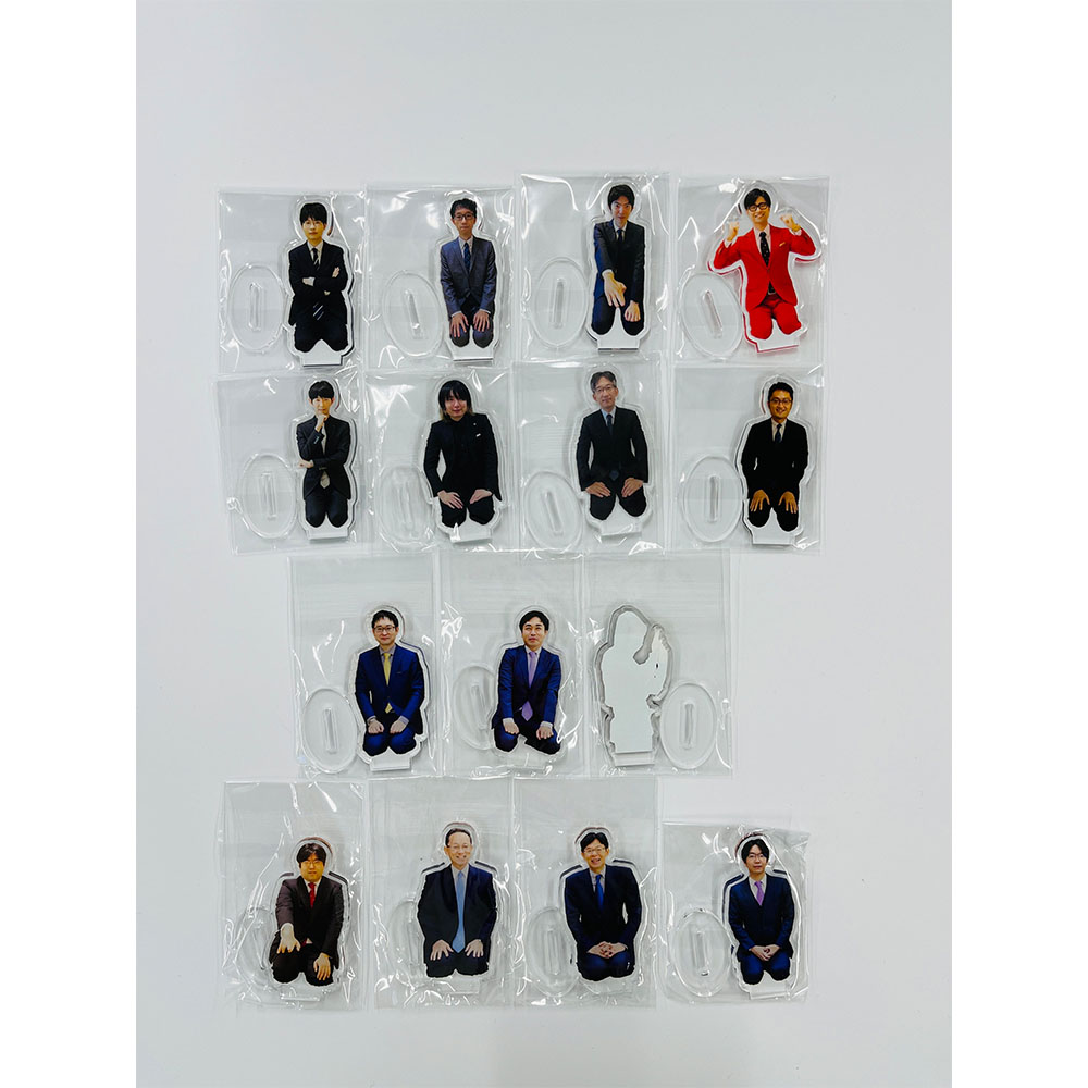 ミニ棋士アクリルスタンドコンプリートセット | 公益社団法人 日本将棋