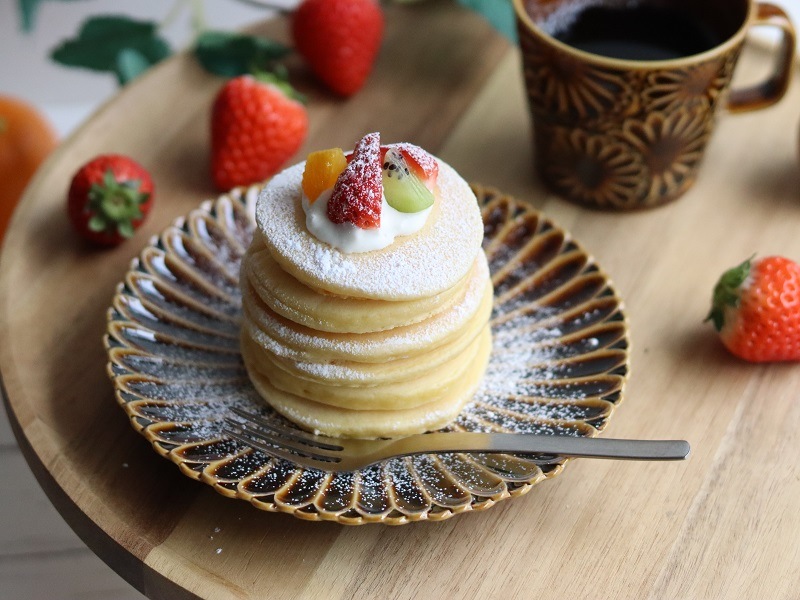 波佐見焼 マリーゴールド プレートM アメ