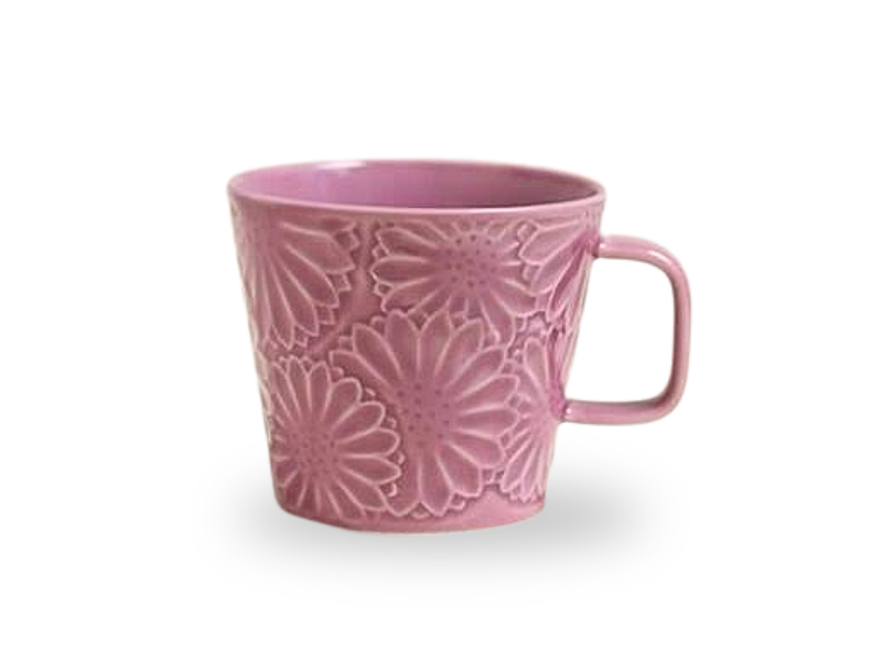 波佐見焼 マリーゴールド マグカップ パープル