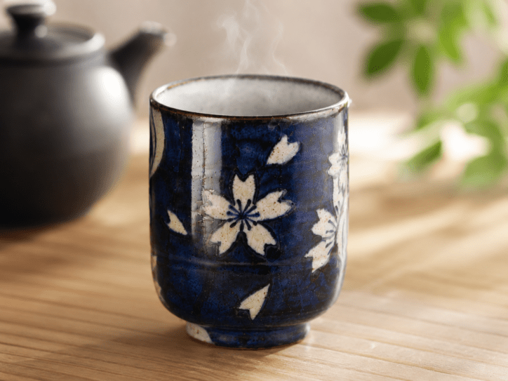 流水桜 湯呑（木村拓哉さんCM使用モデル）