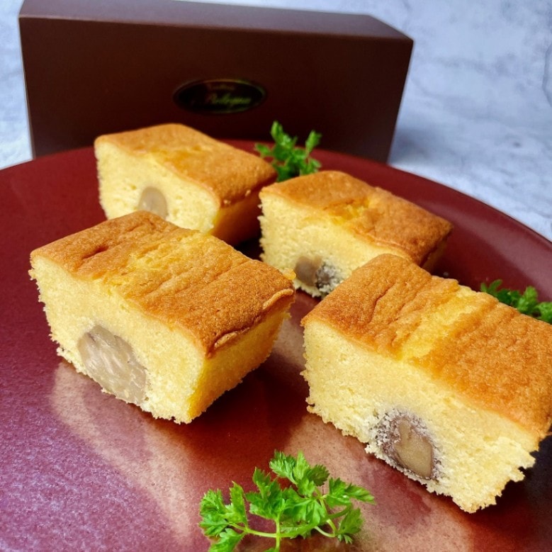 イタリア産蒸し栗のケーキ