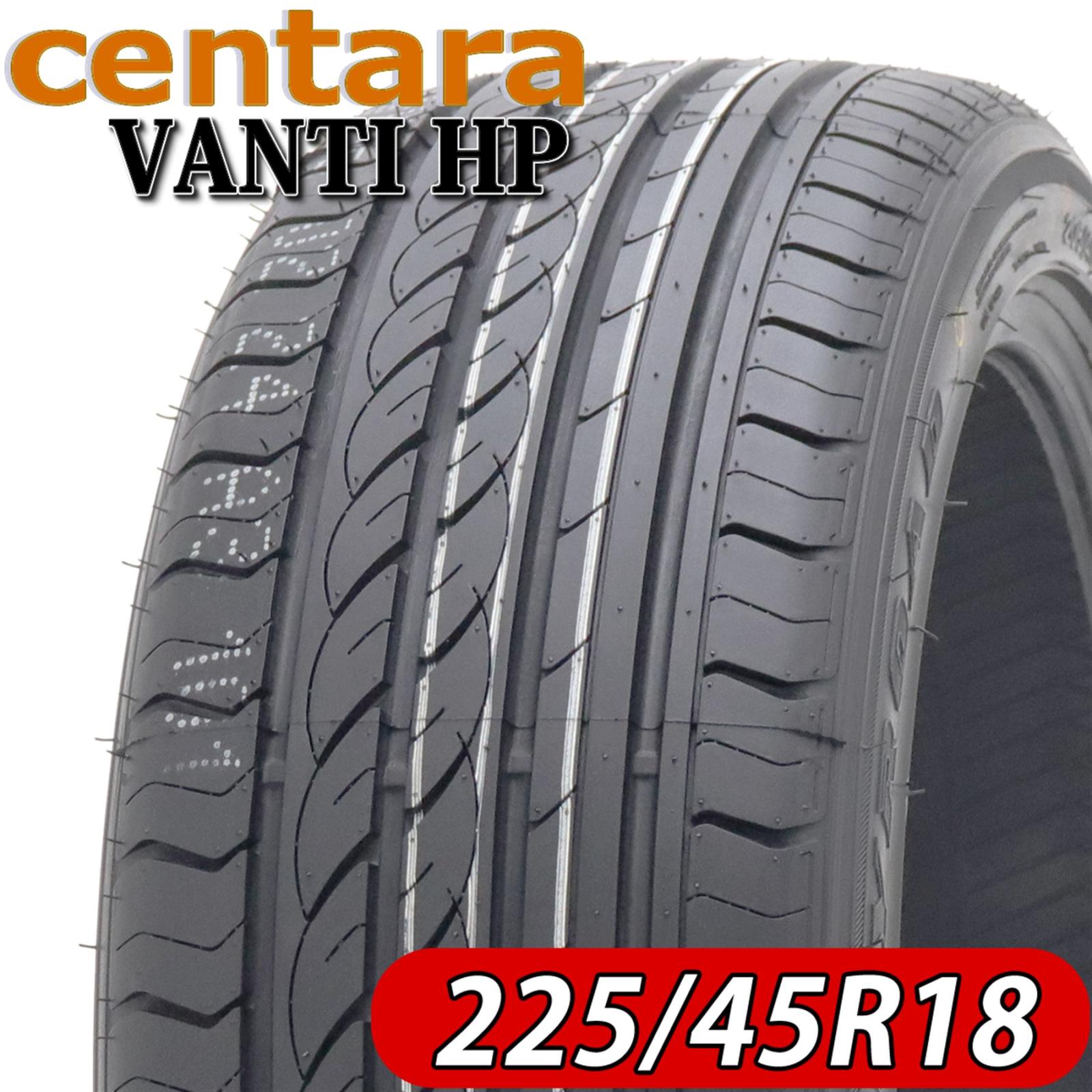 会社宛 送料無料 サマータイヤ 225/45ZR18 95W XL centara VANTI HP 1本価格