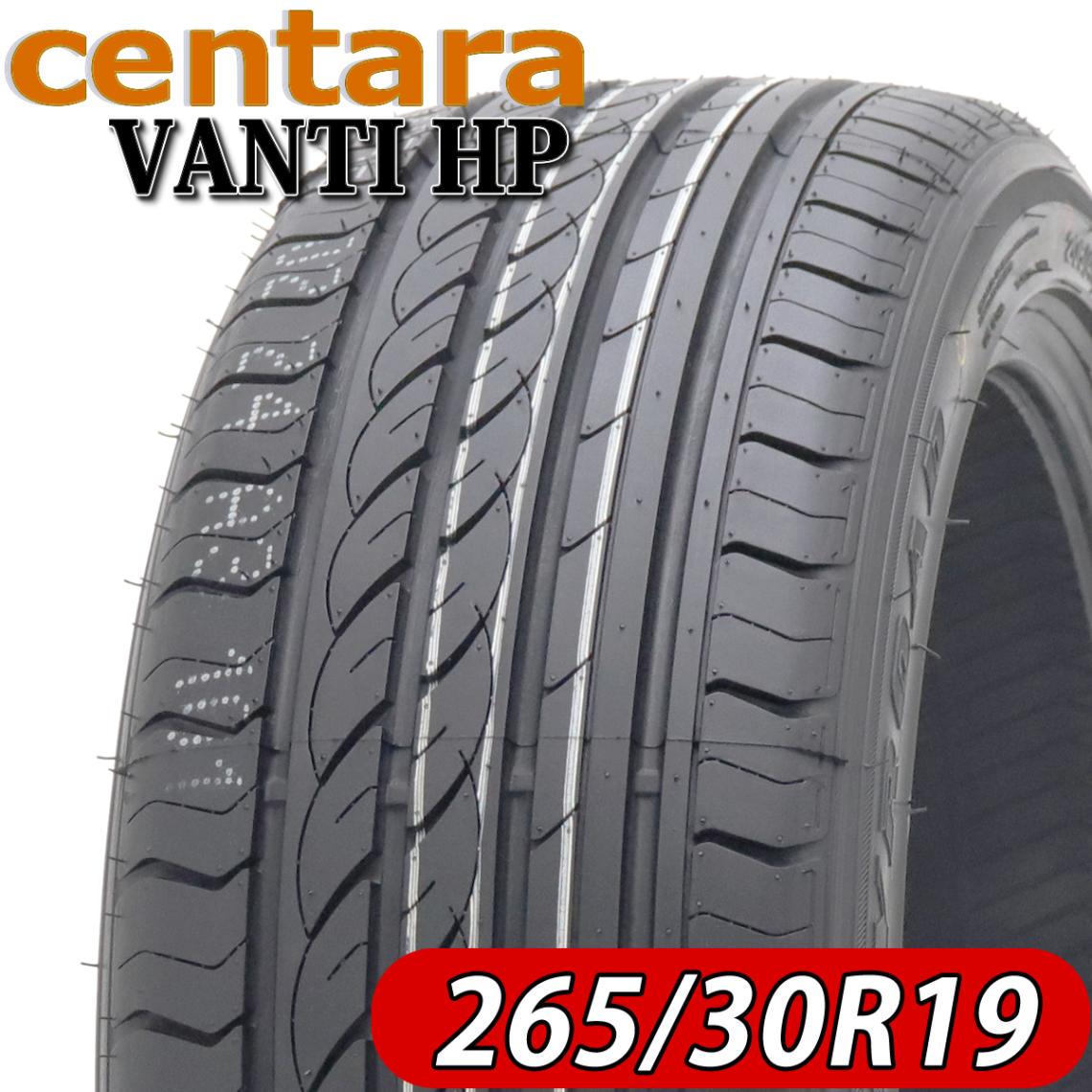 2023年製 会社宛 送料無料 265/30R19 93W 新品SUMMERタイヤ centara VANTI HP 1本価格