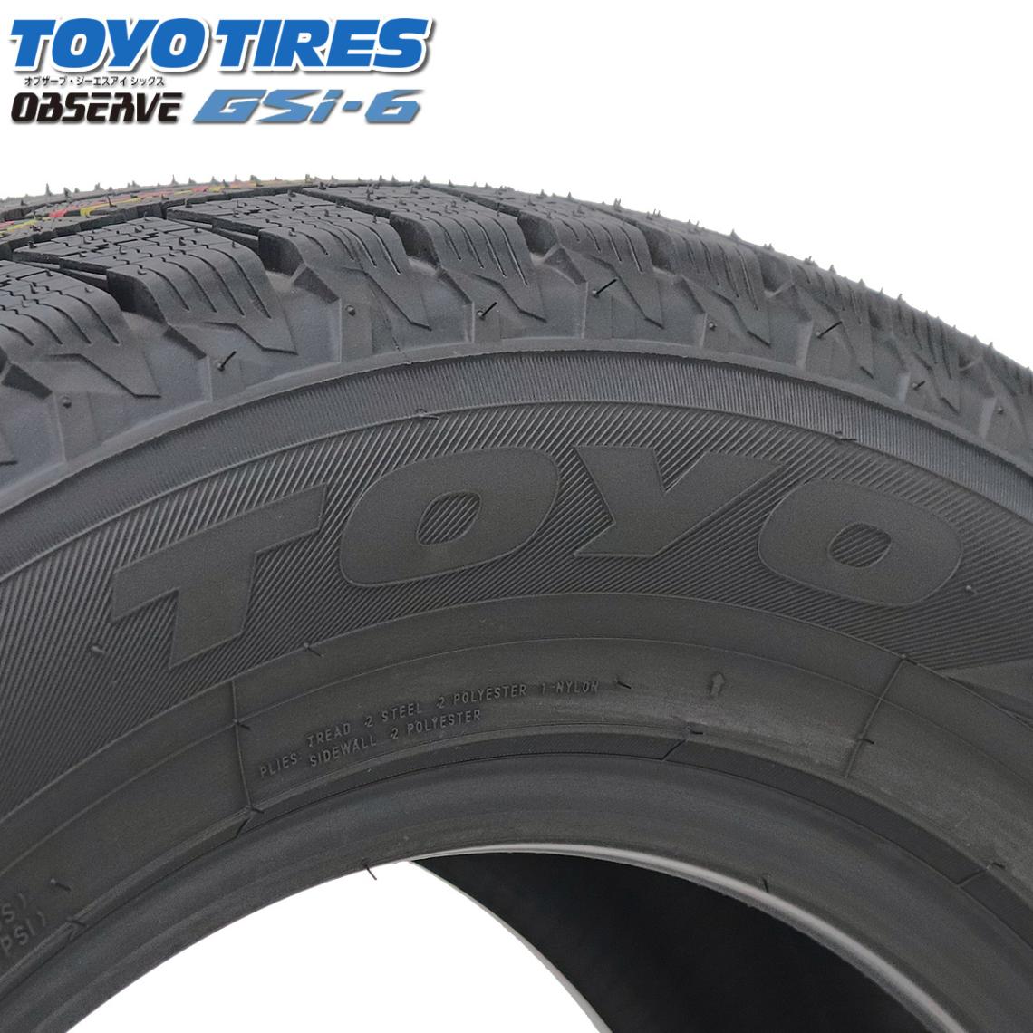 2025年製 1本価格 225/65R17 102H 冬 トーヨー OBSERVE GSi-6 LS | 17
