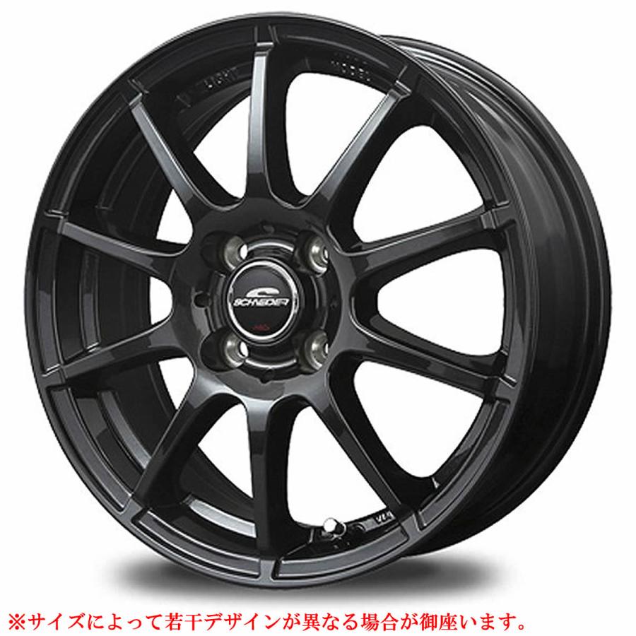 在庫要確認 4本SET MIDマルカサービス SCHNEIDER STAG 15×5.5 100-4穴 +50 ハブ径67㎜ フィット ノート NO,4560234969345