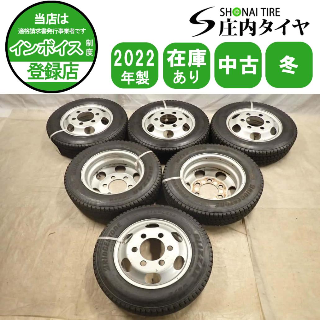 冬6本SET 会社宛 送料無料 175/75R15×5 103/101 LT ブリヂストン ブリザック W979 NO,I5099