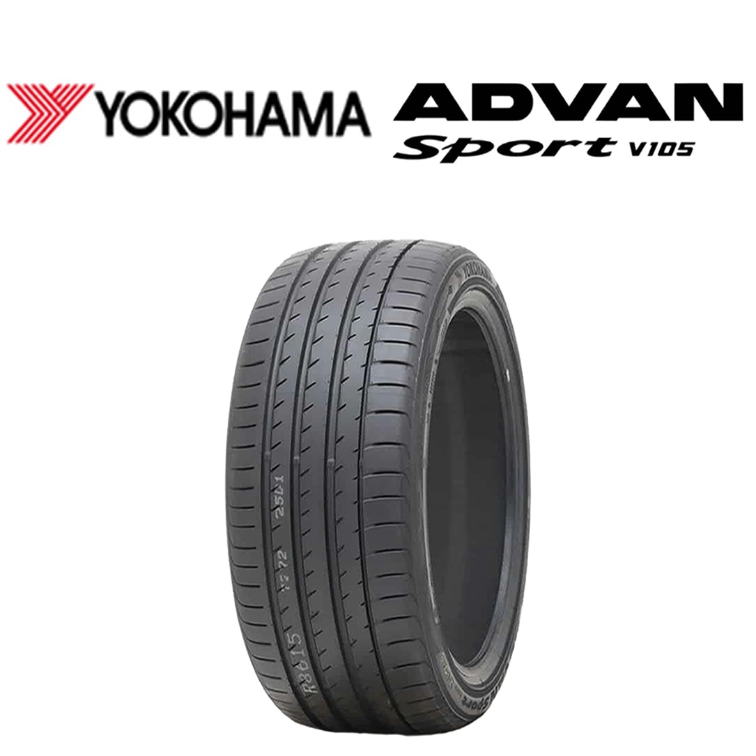 2025年製 新品 1本価格 会社宛 送料無料 245/45R20 103W 夏 ヨコハマ ADVAN SPORT V105T ハリアー ヴァンガード ヴェルファイア NO,YN2035