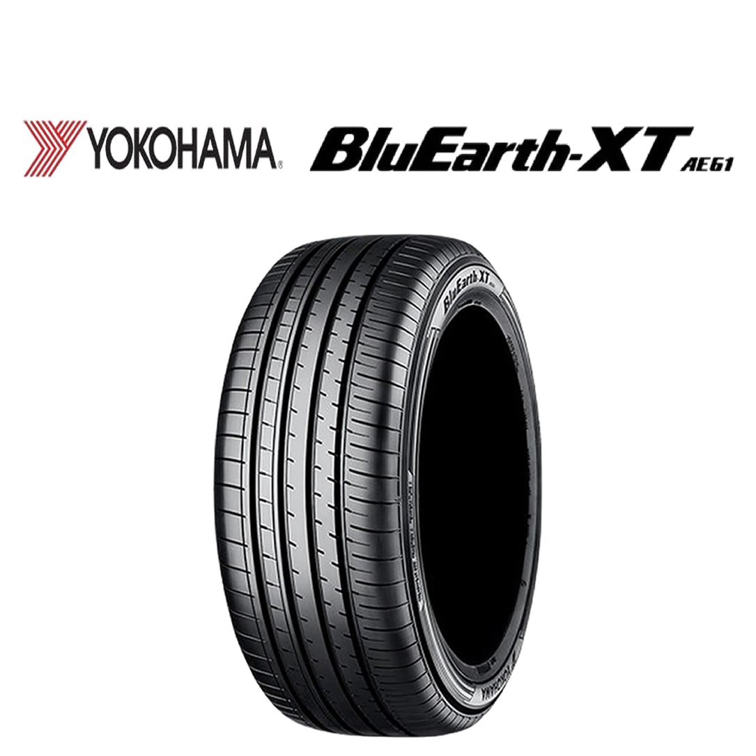 2026年製 新品1本価格 会社宛送料無料 225/55R19 99V 夏 ヨコハマ BluEarth-XT ブルーアース AE61 ハリアー CR-V エクストレイル NO,YN1936
