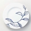 【インディゴ３１ｃｍプレート　リーフ  ID-001】|【業務用食器】絵柄のある器