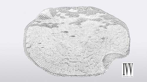 ディアマンテ 32cmプレート・クリアー