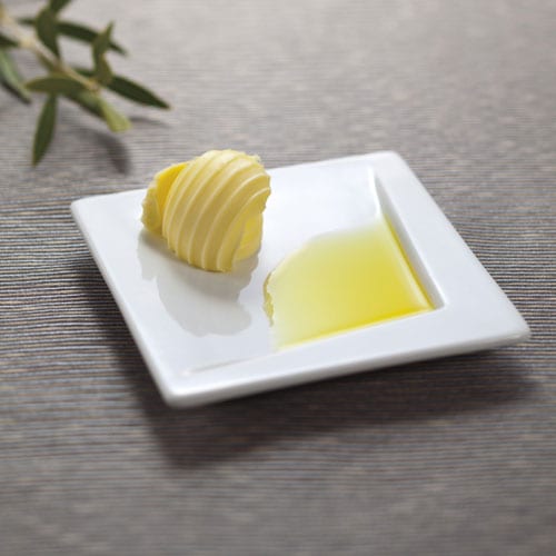 クロスカルチャー　角小皿Ｇ　陶器製