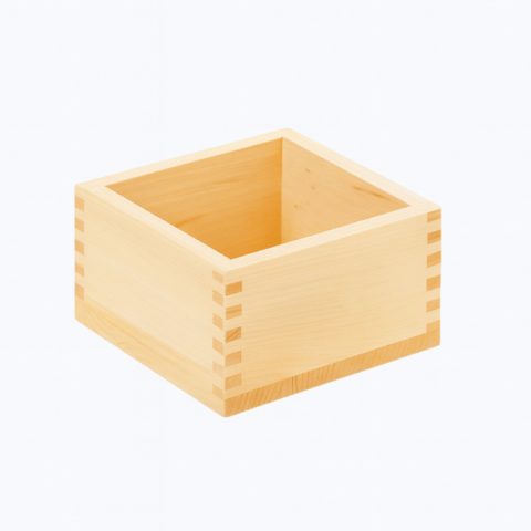 木桝（桧製）｜ １合 マス 木 お洒落 日本酒 冷酒 枡酒 