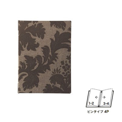 【えいむ ピンタイプ リーフメニュー ＭＢ-５７１（大）シルバーアイボリー A-４ (４ページ）】