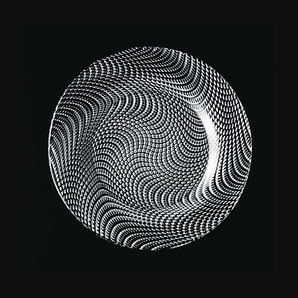 ガラス製　ガラス皿　大皿　丸皿 ガラス丸皿】 ドラ プレート24 | ガラス皿 | 業務用グラス専門店