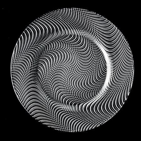 【ガラス丸皿】 ドラ プレート２８