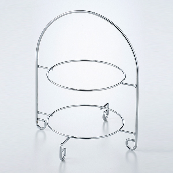 【ケーキスタンド】  スナックスタンド クローム