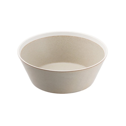 yumiko iihoshi porcelain × 木村硝子店｜皿・鉢 dishes ボウル（Ｌ）（サンドベージュ・マット仕上げ） おしゃれ  電子レンジ 食洗機対応