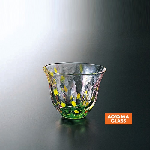 酒器・ぐい呑／【青山硝子】 ぐい呑 NO.1054　80ml (６個入）