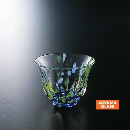 酒器・ぐい呑／【青山硝子】 ぐい呑 NO.1070　80ml (６個入）