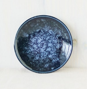 テラ・グラーズ スモールプレート インディゴ（５枚入）