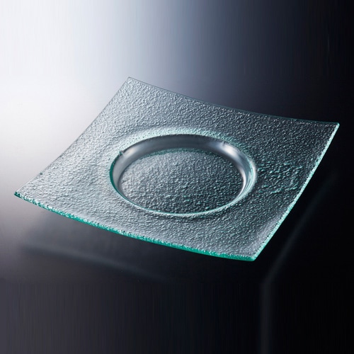 オーシャン 31cm角丸プレート