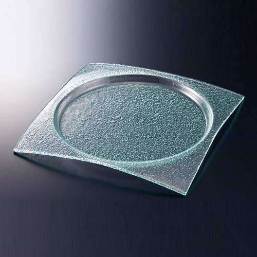 オーシャン 28.5cmスクエアプレート（丸）