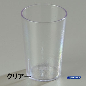 CARLISLE（カーライル）｜スタッカブルSAN タンブラー 20オンス （クリア）６個入 食洗機対応 業務用