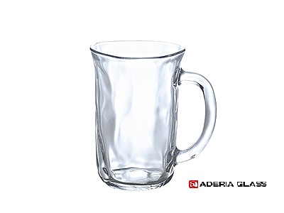 ADERIA （アデリア）｜ビアグラス Ｐ-6693 てびねり ジョッキ 310cc  (3個入)  ビールジョッキ 食洗器対応 日本製 おしゃれ