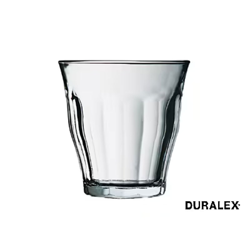 DURALEX（デュラレックス）｜ピカルディー 1140 タンブラー 250ml（6個入）｜フランス製 全面物理強化ガラス 食洗機対応 電子レンジ対応 スタッキング 重ねて収納 水 ジュース お冷 業務用 カフェ レストラン 家庭用