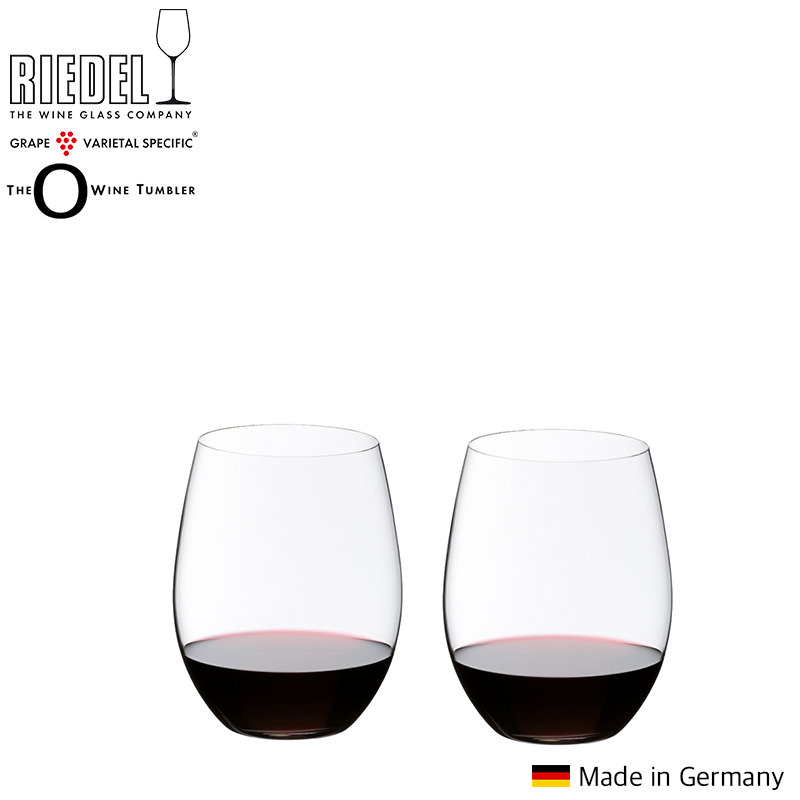 RIEDEL（リーデル）｜ワイングラス ジ・オー・ワインタンブラー カベルネ/メルロ 2個入 600ml 0414/0 タンブラー 赤ワイン ペア 食洗機対応 ギフト