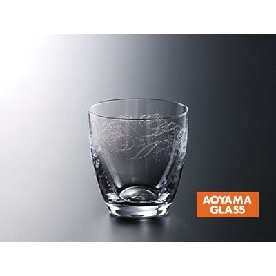 青山硝子｜オンザロックグラス オールド Bacchus バッカス 260-1 260cc 高級感