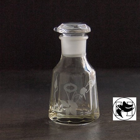 廣田硝子｜醤油さし 江戸花切子 しょうゆ差し 夏・朝顔 垂れない 液だれしない 調味料入れ 日本製 レトロ 家庭用 業務用