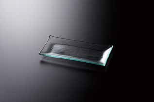 LE VERRE｜ルヴェール レクタングルプレート24 ガラス プレート 長方形