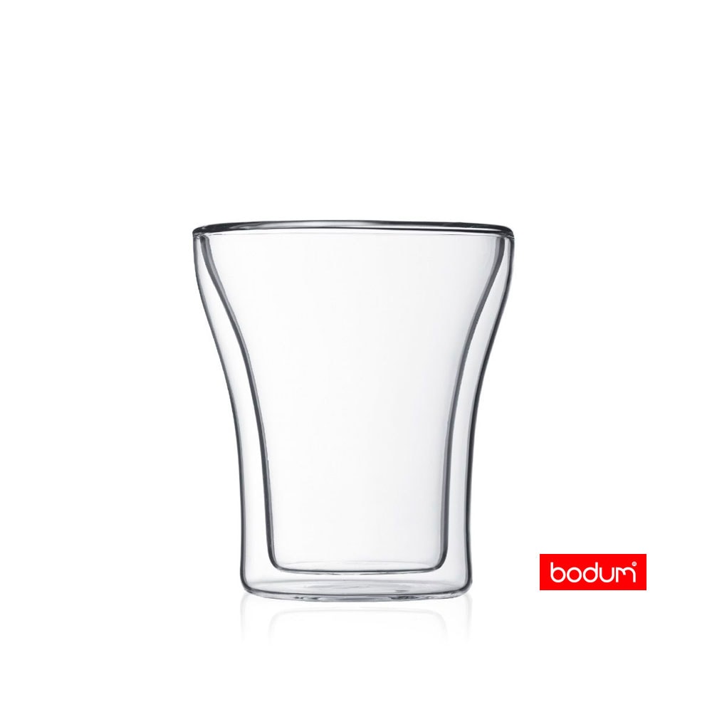 bodum（ボダム）｜タンブラー ダブルウォールグラス アッサム 200 200ml （2個入） 食洗機対応 保冷 保温 耐熱グラス おしゃれ 