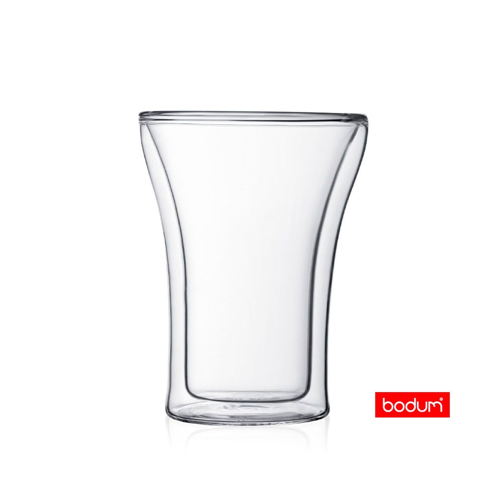 bodum（ボダム）｜タンブラー ダブルウォールグラス アッサム 250 250ml （2個入） 食洗機対応 保冷 保温 耐熱グラス おしゃれ 